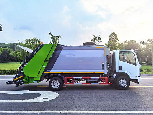 Chassi ISUZU 10m3 Compactor caminhão de lixo