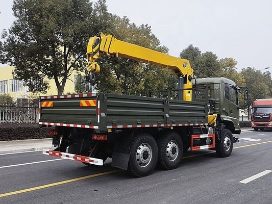 China Dongfeng KR 6.3T Cranes móveis montados em caminhões para pontes Sub-estradas Edifícios
