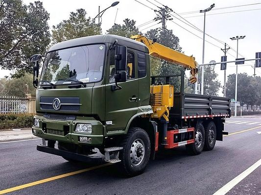 China Dongfeng KR 6.3T Cranes móveis montados em caminhões para pontes Sub-estradas Edifícios