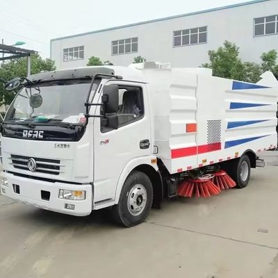 DONGFENG 8cbm caminhão de varredura de ruas, veículo de varredura de ruas 4x2 120 hp
