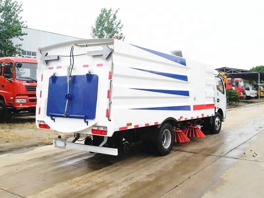 DONGFENG 8cbm caminhão de varredura de ruas, veículo de varredura de ruas 4x2 120 hp