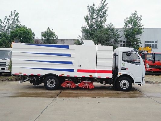 DONGFENG 8cbm caminhão de varredura de ruas, veículo de varredura de ruas 4x2 120 hp