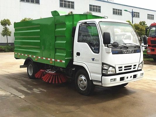 ISUZU 6cbm Caminhão de varredura, caminhão montado na varredura de estradas EURO 5 4x2