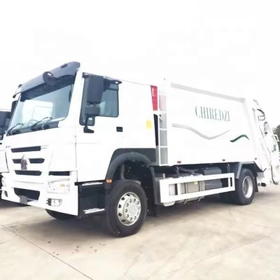 HOWO 15m3 Caminhão compactador de lixo, veículo compactador de lixo Euro 3