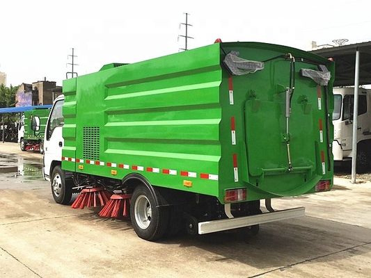 ISUZU 6cbm Caminhão de varredura, caminhão montado na varredura de estradas EURO 5 4x2