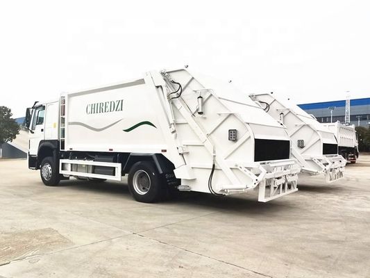 HOWO 15m3 Caminhão compactador de lixo, veículo compactador de lixo Euro 3