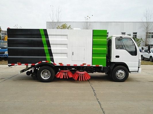 ISUZU Camiões de propósito especial 3cbm Caminhão de varredura Caminhão Mini máquina de limpeza de rua