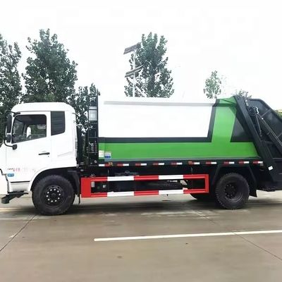 China Dongfeng 12m3 compactador caminhão de lixo triturador de lixo caminhão 4x2
