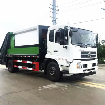 China Dongfeng 12m3 compactador caminhão de lixo triturador de lixo caminhão 4x2