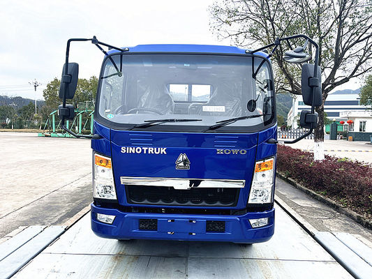 Pequeno Sinotruk Howo camião de descarga de 3-4 toneladas camião de carga Euro 3 filas de assentos simples