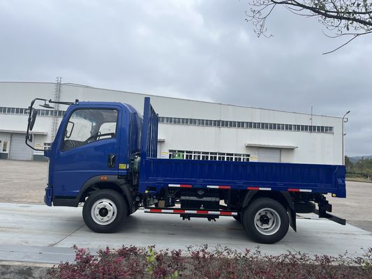 Pequeno Sinotruk Howo camião de descarga de 3-4 toneladas camião de carga Euro 3 filas de assentos simples
