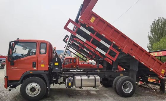 Pequeno Sinotruk Howo camião de descarga de 3-4 toneladas camião de carga Euro 3 filas de assentos simples