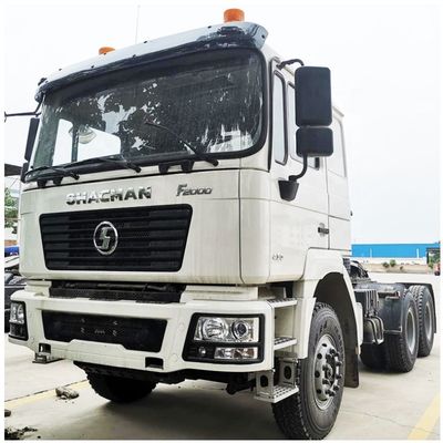 Euro 2 Shacman F2000 Tractor Head Heavy Trailer Truck 430HP Personalizável