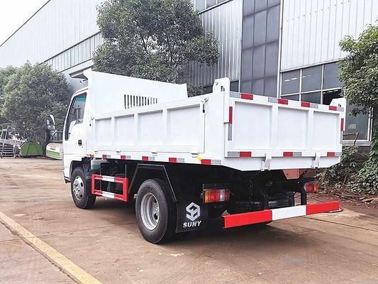 Chassi ISUZU Pequeno Dumpper 5Tons 6Tons Mini Tipper Caminhão 4X2 Cargo Caminhão Light Duty