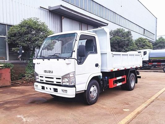 Chassi ISUZU Pequeno Dumpper 5Tons 6Tons Mini Tipper Caminhão 4X2 Cargo Caminhão Light Duty
