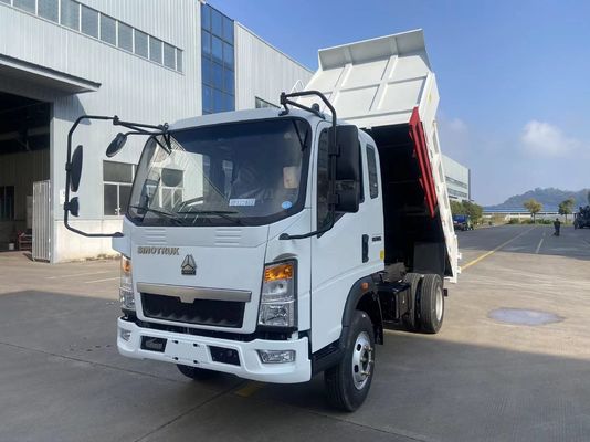 Sinotruck HOWO 5Tons Dump Truck 4X2 caminhão leve caminhão pequeno de guincho com direção esquerda com preço de fábrica