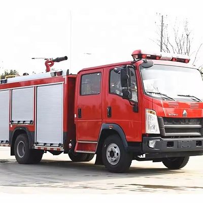 SINOTRUK HOWO 5cbm 12cbm Camião de combate a incêndio Camião de água de emergência