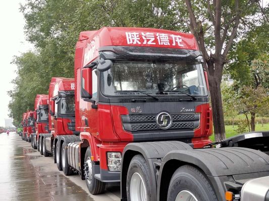 Shacman 8 pneu de roda 400hp 60 toneladas de reboque de caminhão cabeça de tractor trailer direção direita