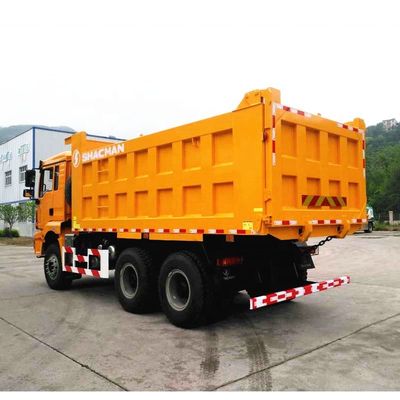 4X2 Pequeno caminhão Shacman 10 toneladas Euro 2 8 Wheeler Dumper Truck