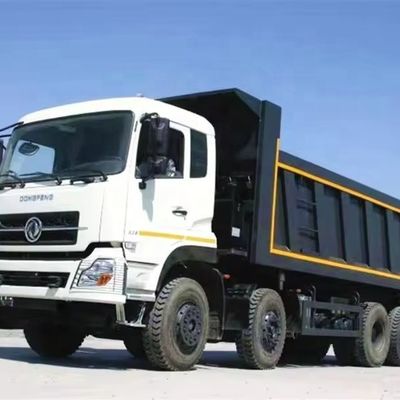 China DONGFENG 8*4 Camião de despejo para a Rússia Camião de descarga Camião de caminhão Camião de fábrica Preço