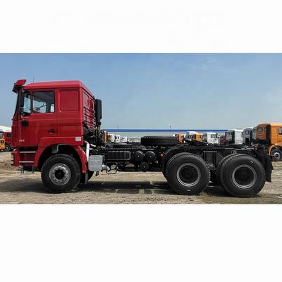 Shacman 8 pneu de roda 400hp 60 toneladas de reboque de caminhão cabeça de tractor trailer direção direita