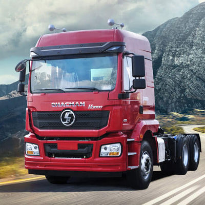 Shacman 8 pneu de roda 400hp 60 toneladas de reboque de caminhão cabeça de tractor trailer direção direita