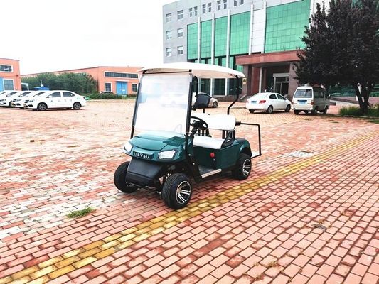 Carrinhos Elétricos de 4 lugares de Clube de Golfe Carros de Golfe 30km/h Bateria Alimentada Rua Legal