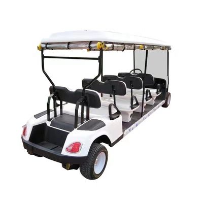 Direção à esquerda Carrinhos de golfe elétricos Buggy de bateria de lítio Carrinhos de golfe operados por bateria 2-10 lugares