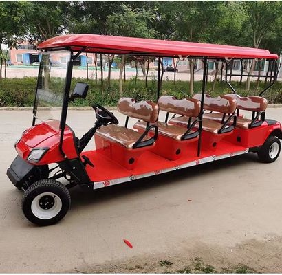 Direção à esquerda Carrinhos de golfe elétricos Buggy de bateria de lítio Carrinhos de golfe operados por bateria 2-10 lugares