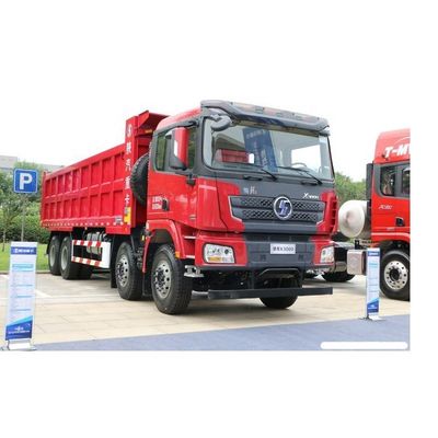 Shacman CNG Dump Truck 6X4 8X4 Tipper Truck Direção esquerda Euro 3 12 marchas