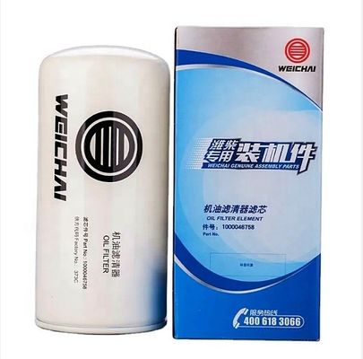 Shacman Truck Weichai Filtro de óleo do motor 1000046758/1000424655/1000424654/1000428205