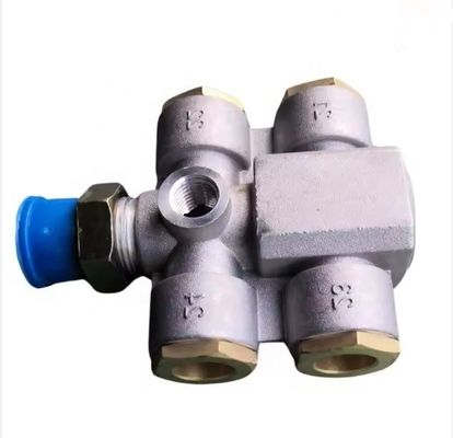 Shacman Peças sobressalentes DZ95189360070 Conector de distribuição de ar plástico de sete vias Conector de ar de sete vias