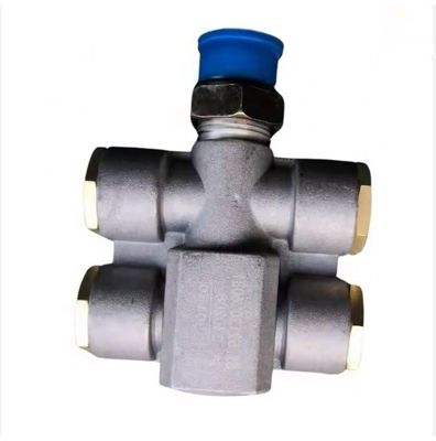 Shacman Peças sobressalentes DZ95189360070 Conector de distribuição de ar plástico de sete vias Conector de ar de sete vias