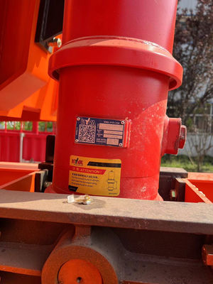 Motor Weichai Container personalizável e tractor de banco plano camião de lixo semi-reboque