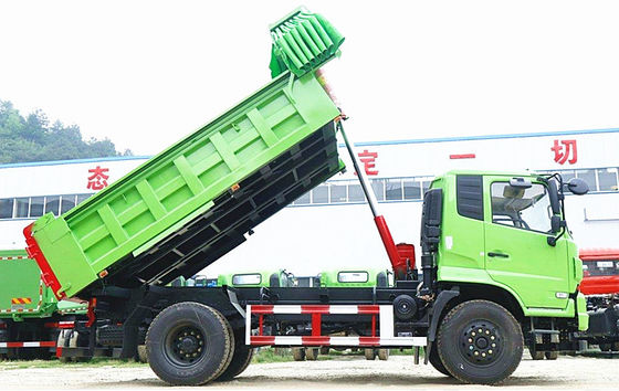 Caminhão de 10 toneladas Dongfeng RHD 4X2 para transporte de carga com motor B17033 e padrão de emissões Euro 2