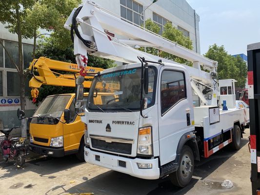 ISUZU Sinotruk Chassis Aerial Working Truck 12 Folding Boom Veículo de trabalho aéreo com preço de fábrica