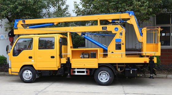 ISUZU Sinotruk Chassis Aerial Working Truck 12 Folding Boom Veículo de trabalho aéreo com preço de fábrica