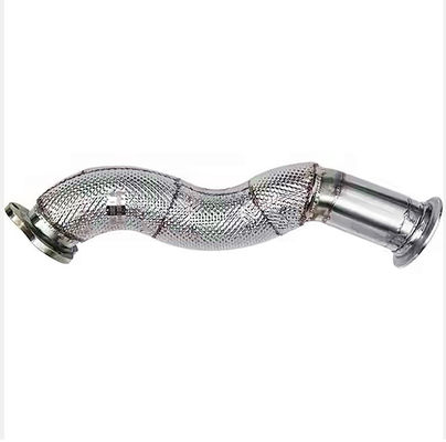 Tubo de válvula de escape DZ93259540717/DZ9112540813 Tubo de escape combinado para peças de reposição originais de camiões Shacman
