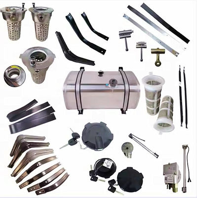 Shacman Truck Parts Aluminium Alloy Tank Assembly DZ91259550600/DZ9114552790 com 400L/600L para substituição de camião Delong