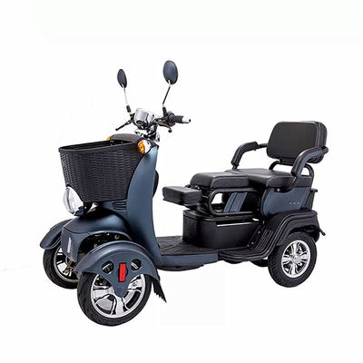 Veículo elétrico doméstico de quatro rodas, scooter pequeno, veículo elétrico regulado de três lugares para adultos e idosos para lazer